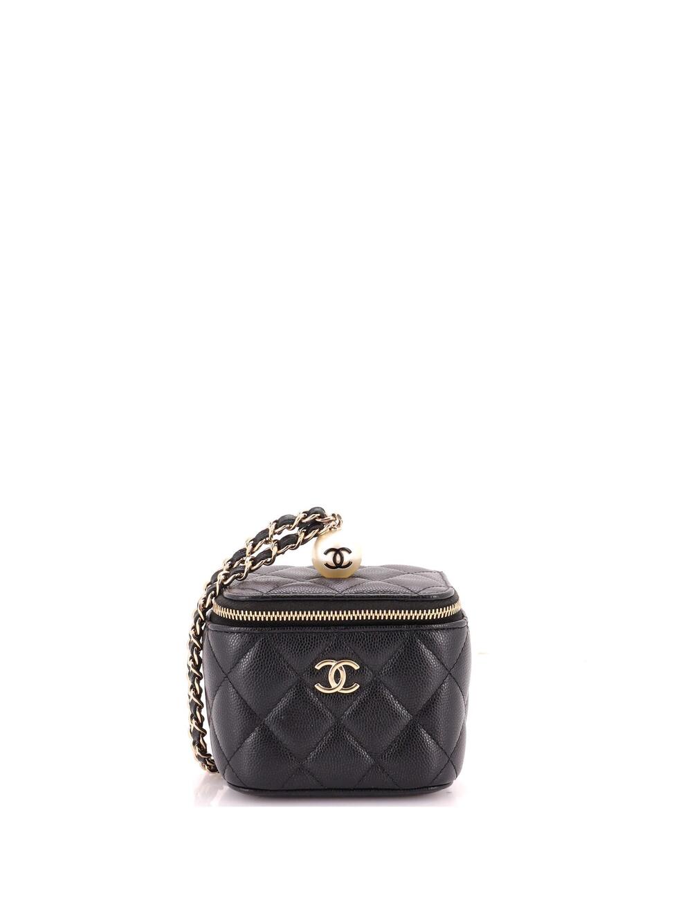Chanel Classic Pearl Vanity Case With #299270C35B